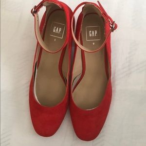 Gap Ankle-Strap Block Heels